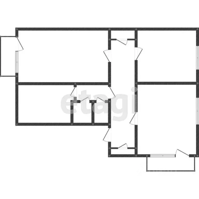 3-к кв. Свердловская область, Нижний Тагил ул. Верхняя Черепанова, 44 ... - Фото 2