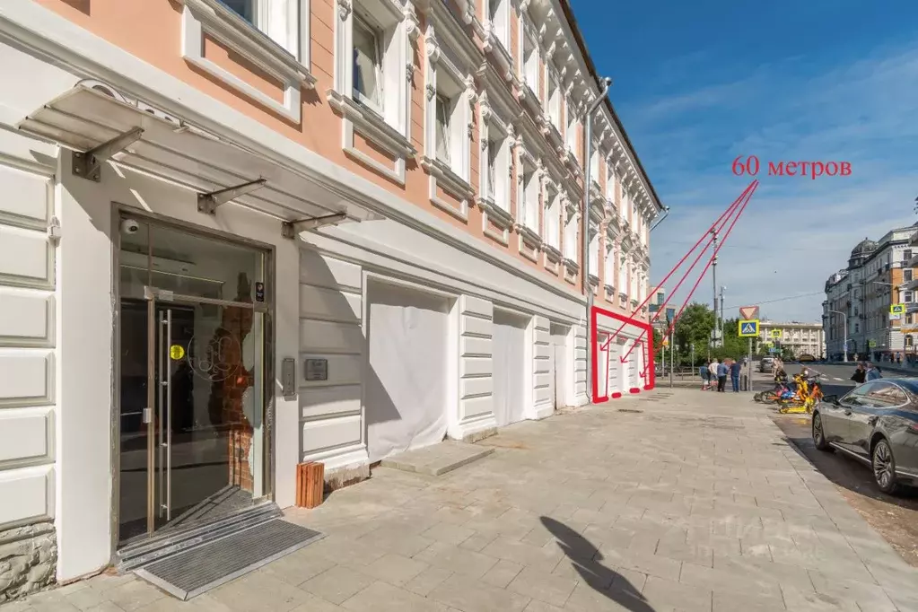 Помещение свободного назначения в Москва ул. Сретенка, 1С1 (60 м) - Фото 2