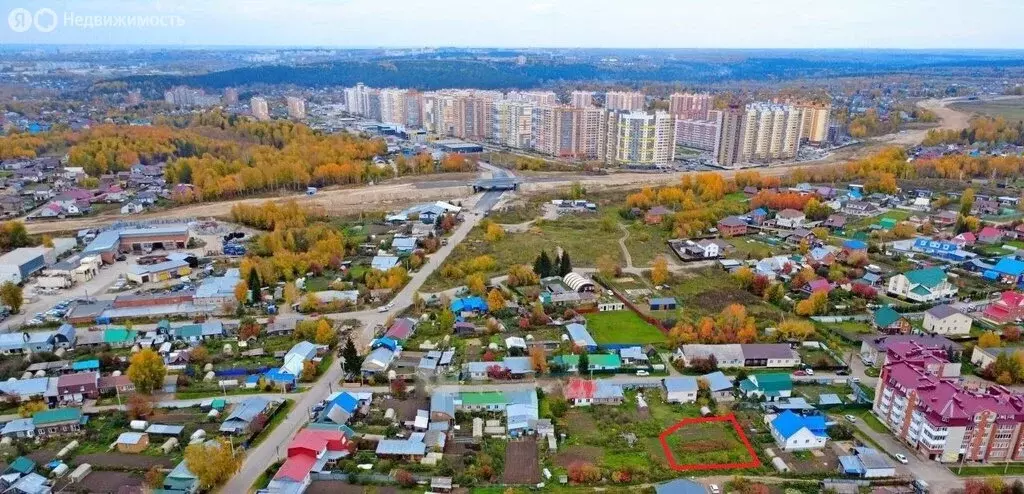 Участок в Томский район, посёлок Зональная Станция (7.42 м) - Фото 1