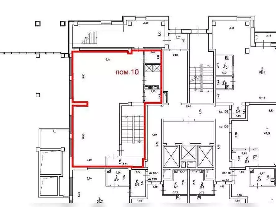Помещение свободного назначения в Приморский край, Владивосток ул. ... - Фото 2