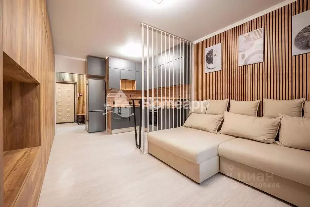 Студия Московская область, Реутов ул. Октября, 44 (28.5 м) - Фото 1