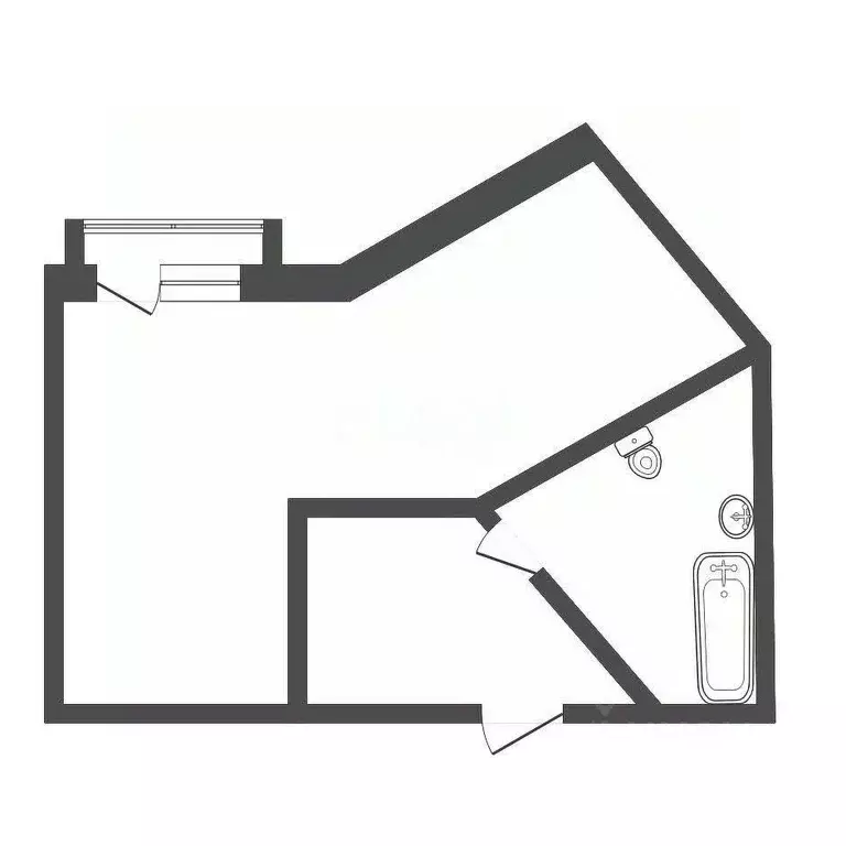Студия Амурская область, Благовещенск Игнатьевское ш., 17 (38.0 м) - Фото 1