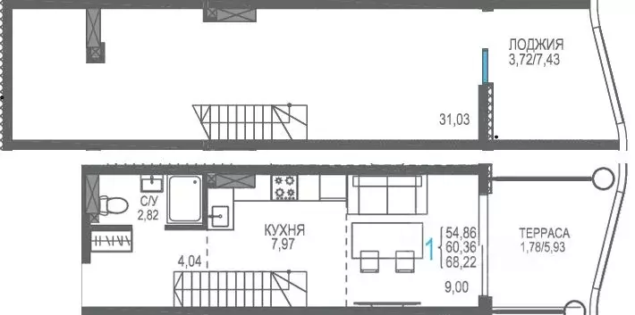 Студия Крым, Сакский район, Лесновское с/пос, с. Прибрежное Розовое ... - Фото 1