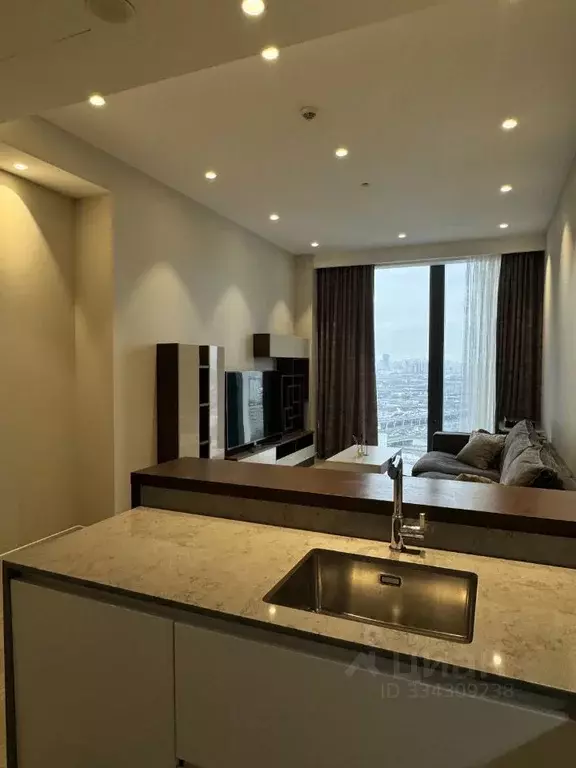 2-к кв. Москва 1-й Красногвардейский проезд, 22с2 (62.0 м) - Фото 1