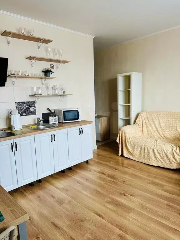 Квартира-студия, 25 м, 12/19 эт. - Фото 1