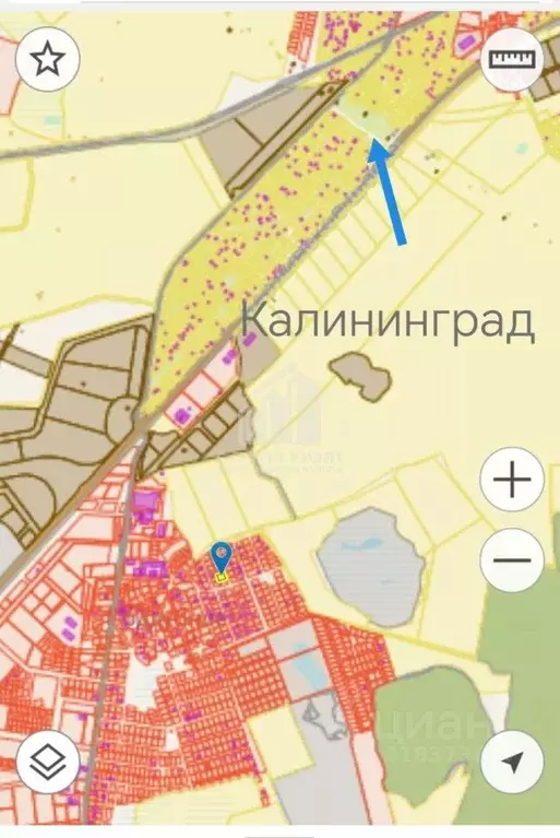 Участок в Калининградская область, Гурьевский муниципальный округ, ... - Фото 0