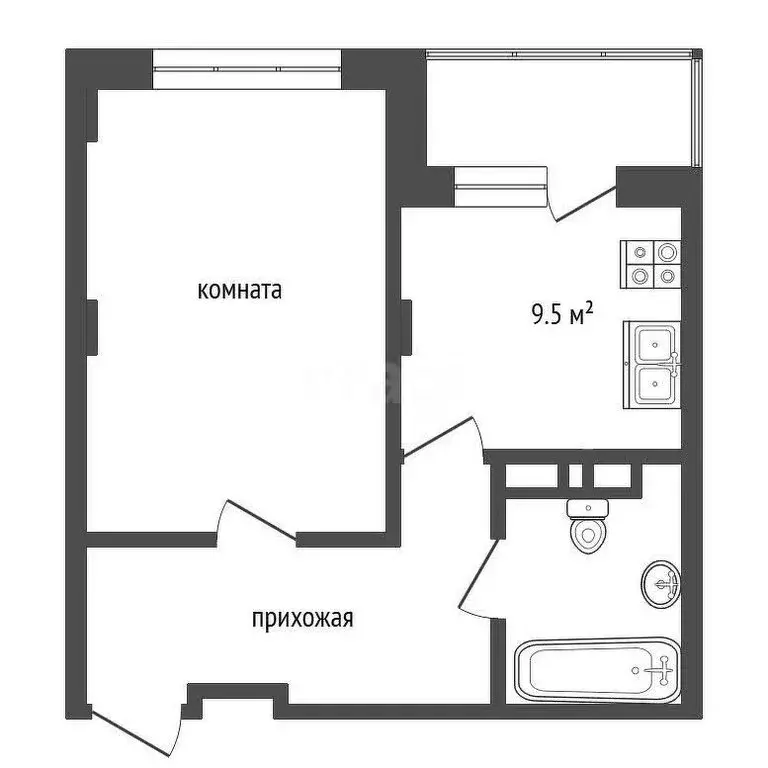 1-комнатная квартира: Ярославль, Брагинская улица, 18к4 (39.4 м) - Фото 0