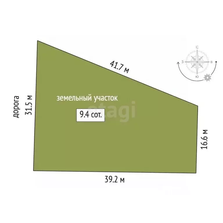 Участок в Тюменская область, Тюмень Поляна садовое общество,  (9.39 ... - Фото 1