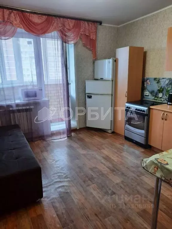 1-к кв. Тюменская область, Тюмень ул. Андрея Бушуева, 4 (42.6 м) - Фото 1