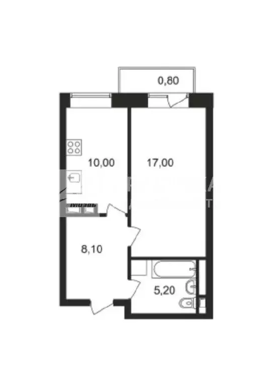 Продается 1-комнатная квартира - Фото 1