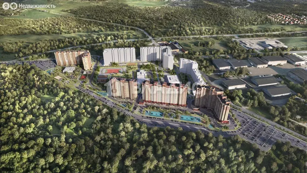 1-комнатная квартира: Домодедово, микрорайон Востряково, Лёдовская ... - Фото 2