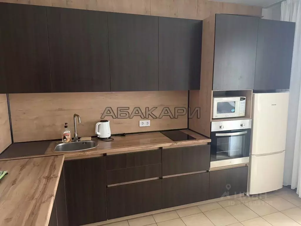 1-к кв. Красноярский край, Красноярск ул. Авиаторов, 23 (42.0 м) - Фото 1