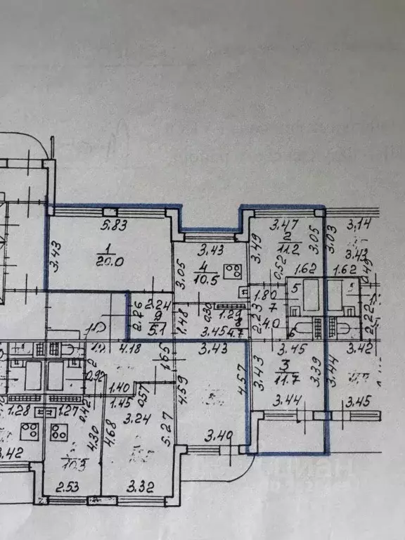 3-к кв. Санкт-Петербург ул. Ярослава Гашека, 30/5 (70.8 м) - Фото 2