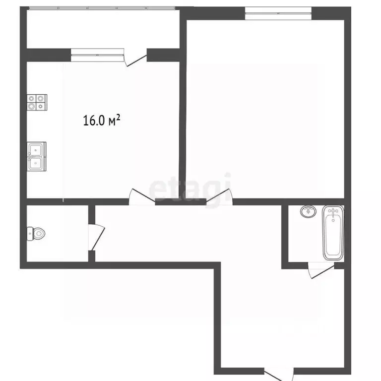 1-к кв. Ставропольский край, Пятигорск ул. 295-й Стрелковой Дивизии ... - Фото 1