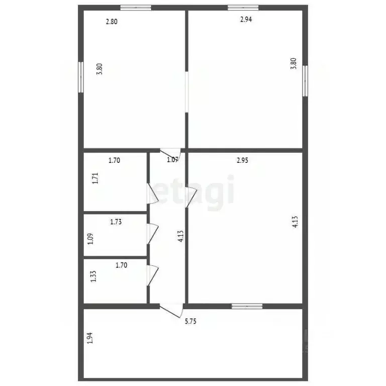 Дом в Ленинградская область, Тосненский район, Трубникоборское с/пос, ... - Фото 2