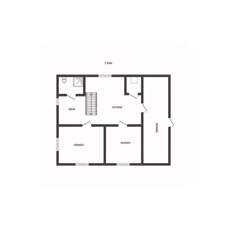 Дом в Алтайский край, Советский район, с. Кокши Северная ул., 4 (95 м) - Фото 2