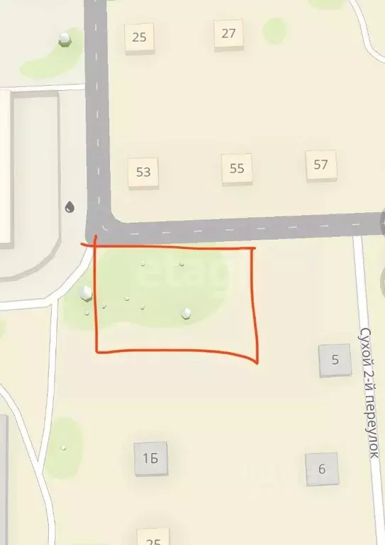 Участок в Алтайский край, Бийск городской округ, пос. Нагорный ул. 3-я ... - Фото 1