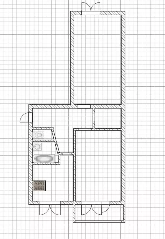 2-к кв. Брянская область, Брянск ул. Свободы, 4А (46.8 м) - Фото 1