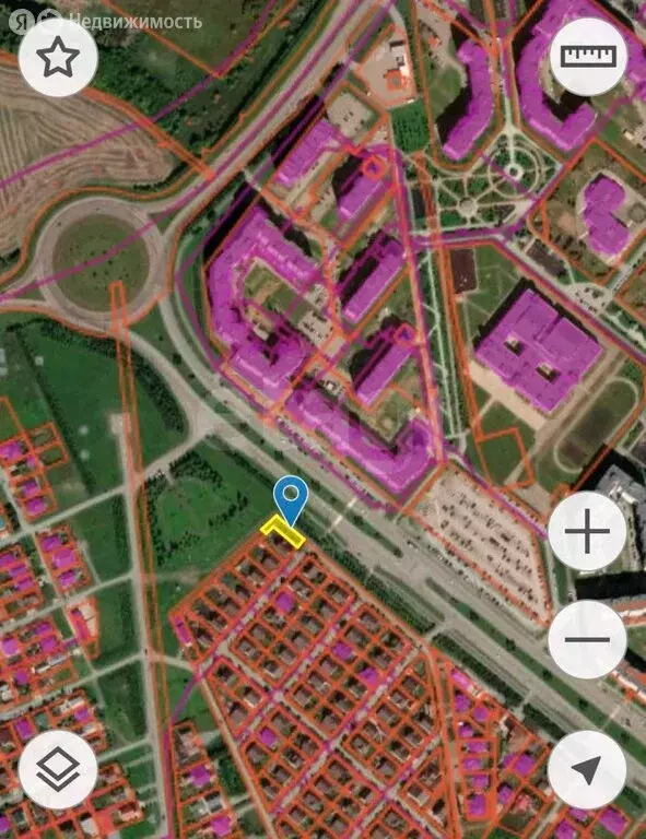 Участок в Альметьевск, микрорайон Дружба, Рябиновая улица (4.43 м) - Фото 2