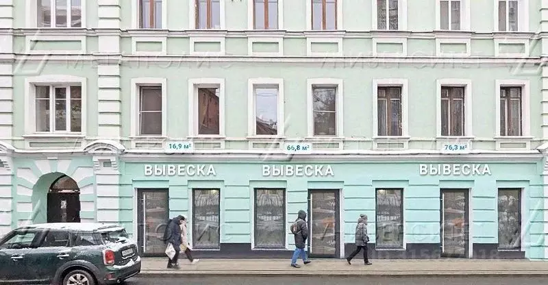 Помещение свободного назначения в Москва Богословский пер., 16/6С1 (76 ... - Фото 1