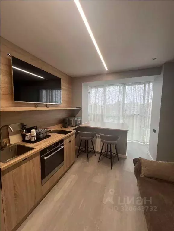 1-к кв. Хабаровский край, Хабаровск Краснодарская ул., 40В (30.0 м) - Фото 2