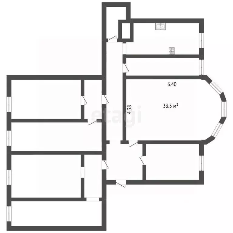 Комната Санкт-Петербург Малодетскосельский просп., 25/12 (33.5 м) - Фото 1