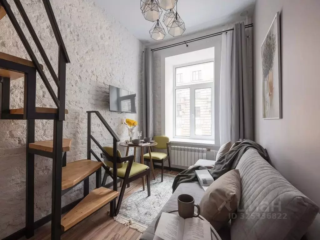 Студия Санкт-Петербург Ропшинская ул., 1/32 (18.0 м) - Фото 1