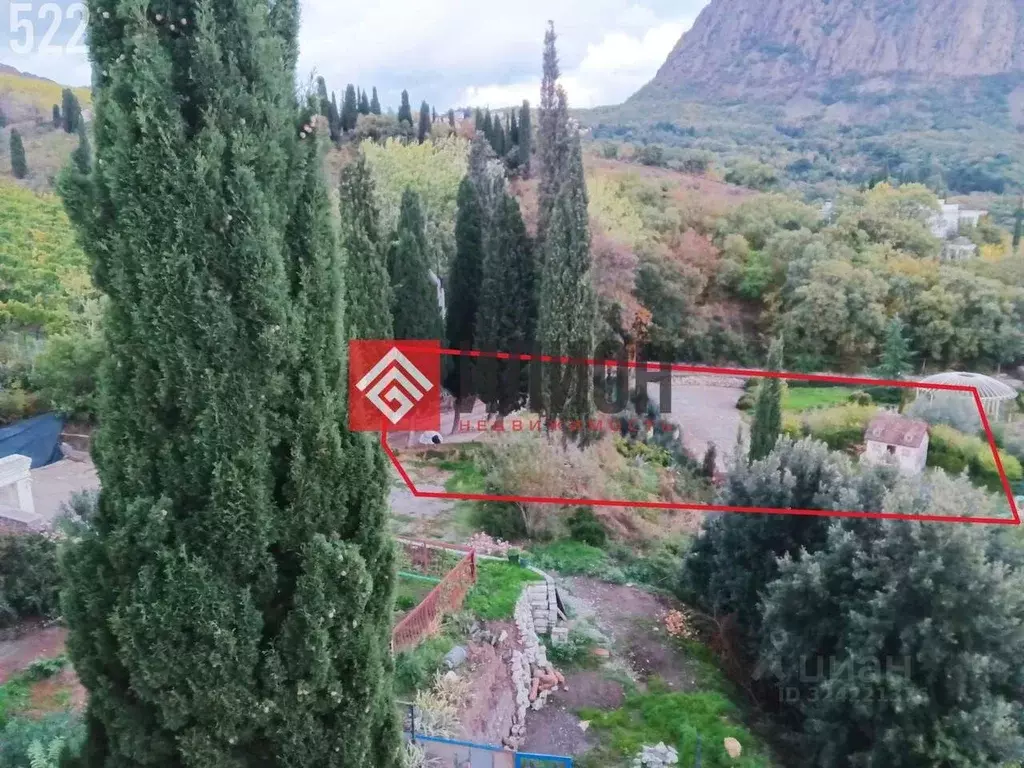 Участок в Крым, Ялта муниципальный округ, Гурзуф пгт ул. ... - Фото 2