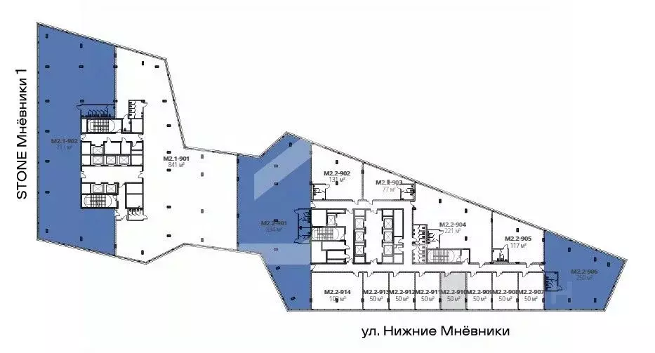 Помещение свободного назначения в Москва ул. Нижние Мневники, 37АС17 ... - Фото 2