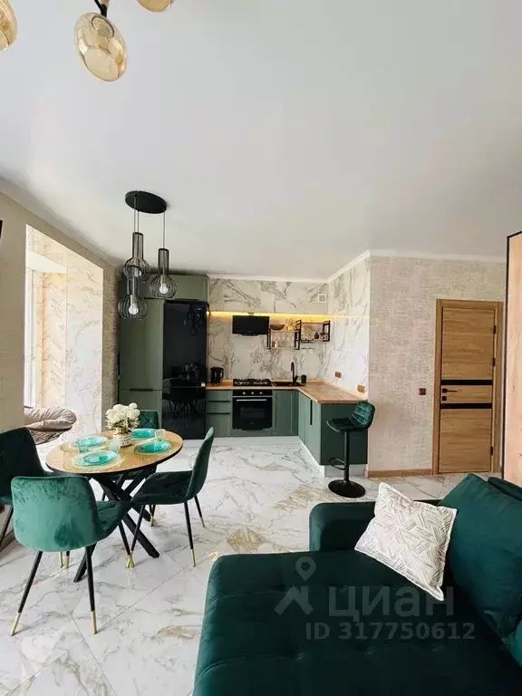 Студия Калининградская область, Пионерский ул. Гептнера, 19 (33.0 м) - Фото 1