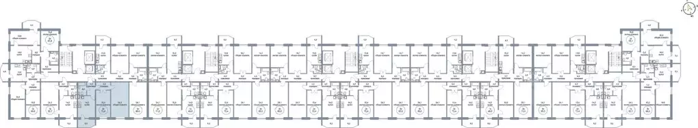 2-к кв. Ханты-Мансийский АО, Сургут тракт Югорский, 50/3 (72.4 м) - Фото 2