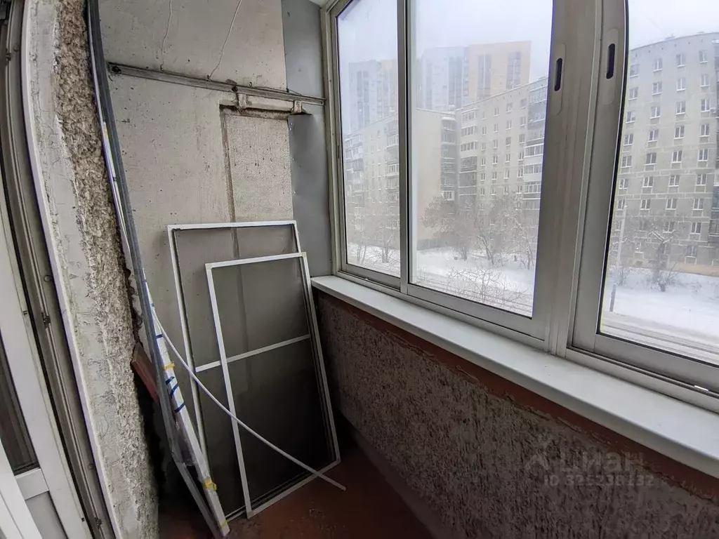 1-к кв. Свердловская область, Екатеринбург ул. Индустрии, 57/1 (32.3 ... - Фото 2