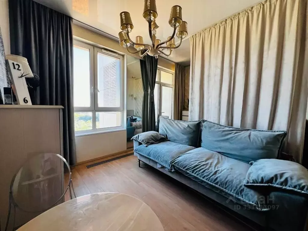 Студия Москва ул. Василия Ланового, 1к1 (30.0 м) - Фото 1