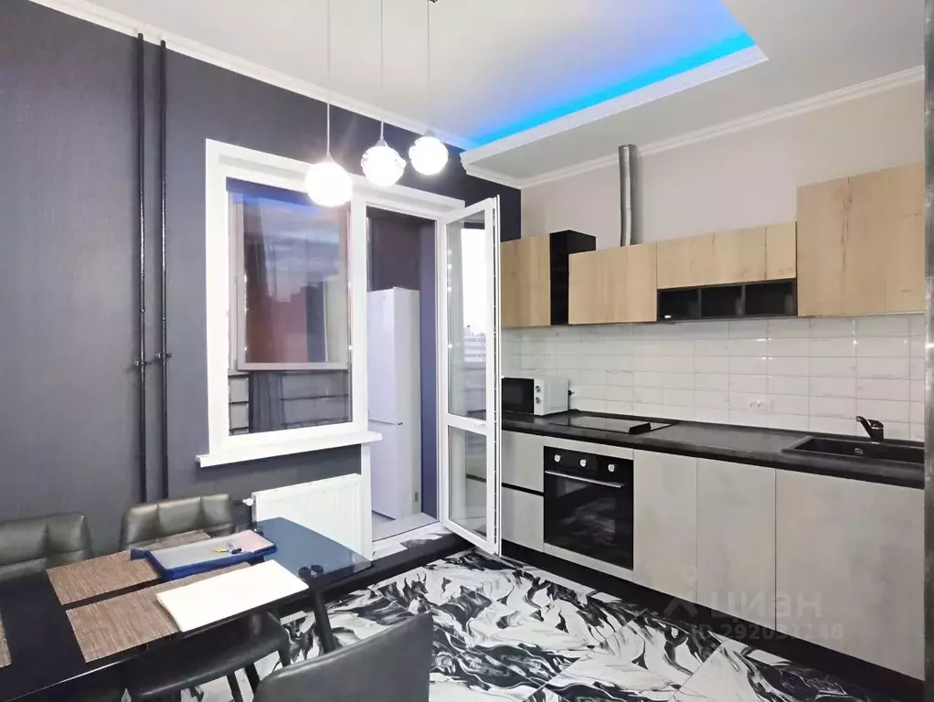 1-к кв. Тверская область, Тверь Новочеркасская ул., 57 (41.0 м) - Фото 2