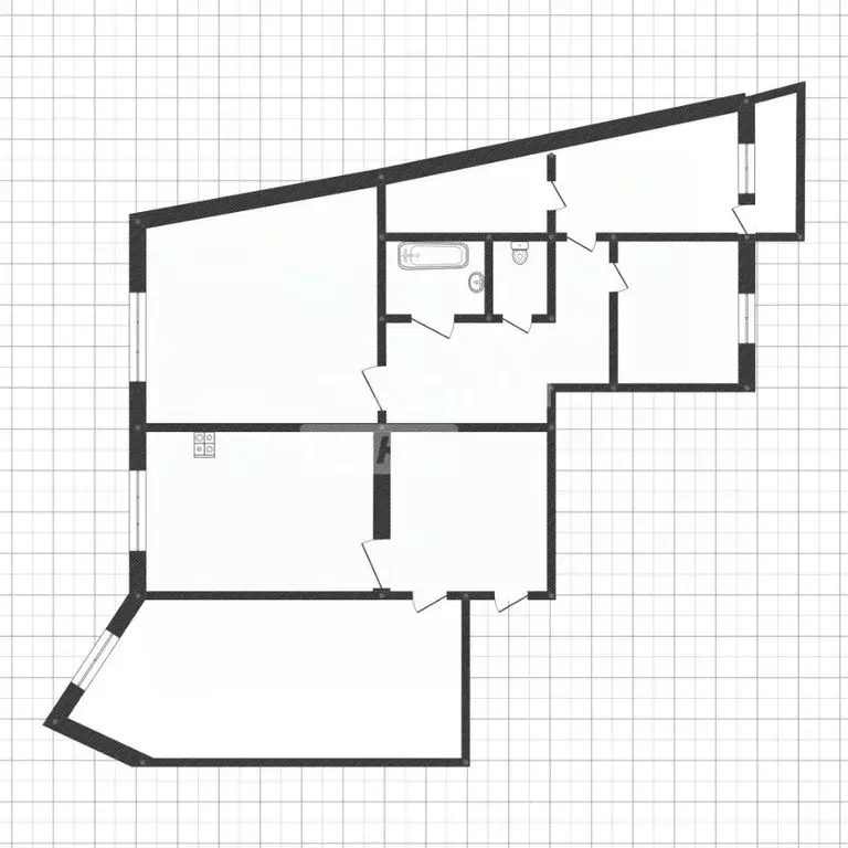 4-к кв. Липецкая область, Липецк Звездная ул., 13/2 (76.0 м) - Фото 1