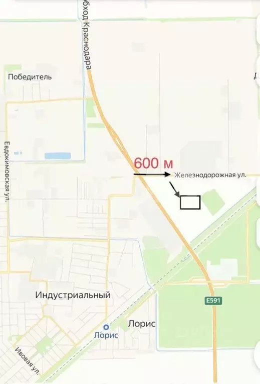 Склад в Краснодарский край, Краснодар пос. Дружелюбный, ул. ... - Фото 2