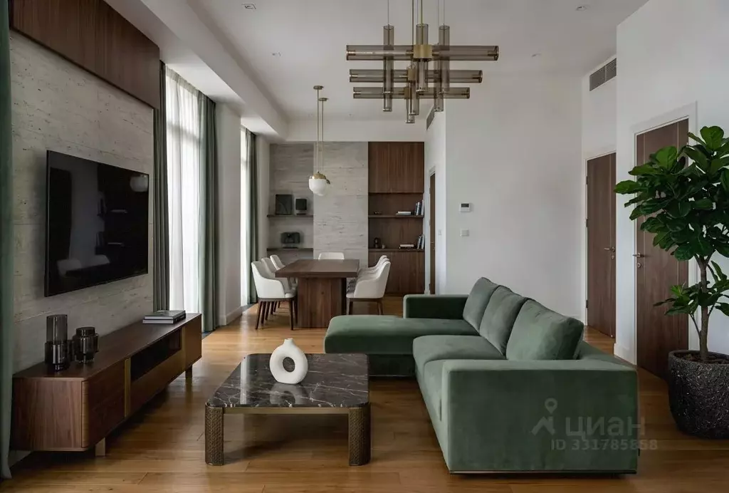 3-к кв. Москва Багратионовский проезд, 1Ак1 (89.0 м) - Фото 1