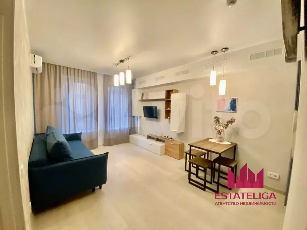1-к. квартира, 44 м, 3/5 эт. - Фото 1