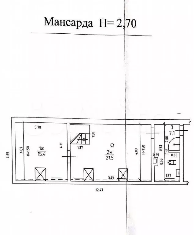 3-к. квартира, 86,4 м, 4/5 эт. - Фото 1