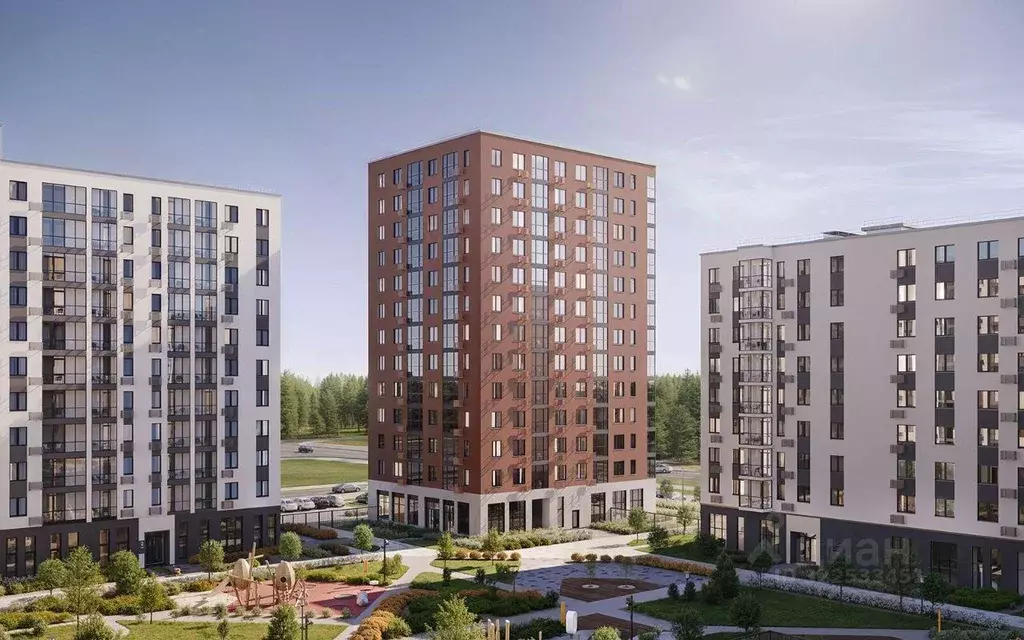 Квартира, 1 комната, 33.79 м - Фото 2