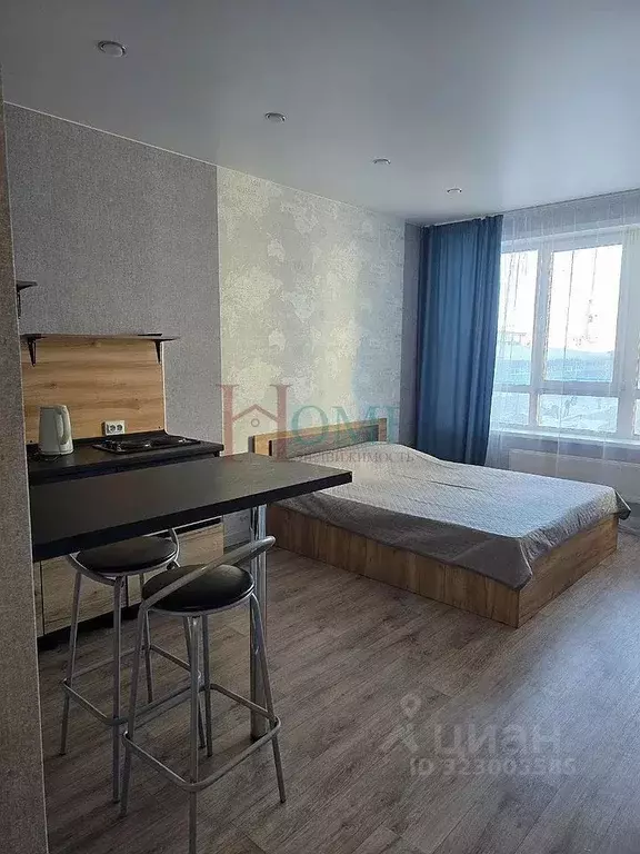 Студия Новосибирская область, Новосибирск ул. Королева, 1Б (25.0 м) - Фото 1