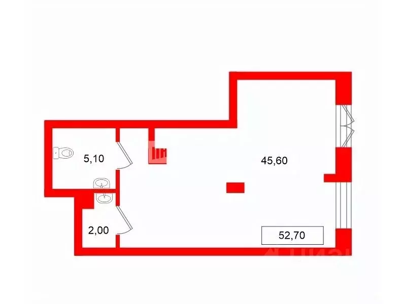 Помещение свободного назначения в Санкт-Петербург Уральская ул., 25 ... - Фото 2