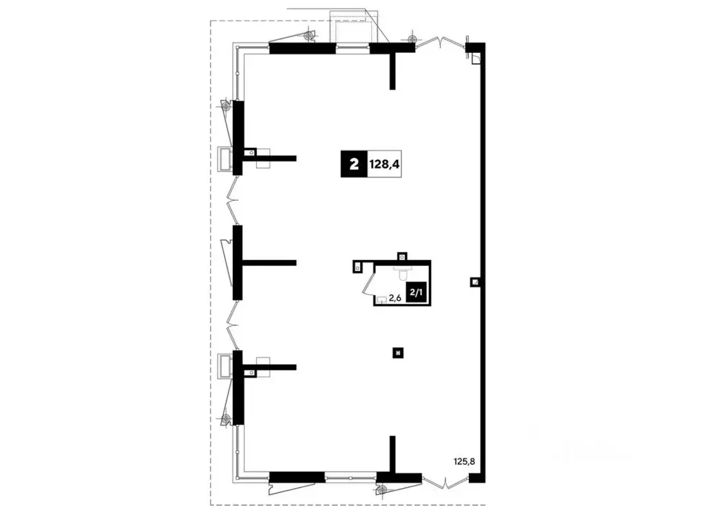 Помещение свободного назначения в Краснодарский край, Краснодар Парк ... - Фото 1