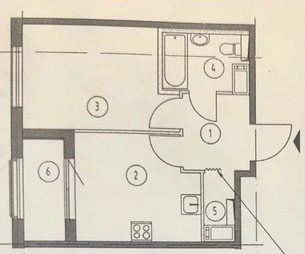1-к кв. Санкт-Петербург бул. Измайловский, 9 (38.2 м) - Фото 2
