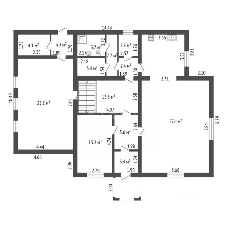 Дом в Санкт-Петербург Лахта тер., ул. Колхозная, 28Б (296 м) - Фото 2