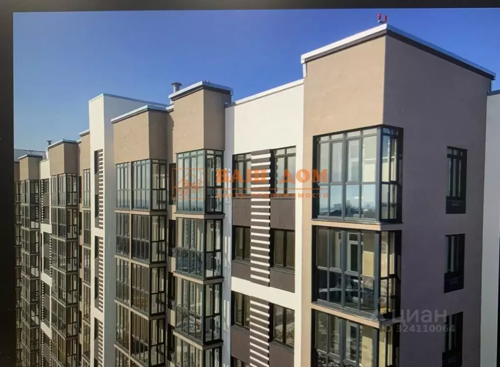 2-к кв. Тульская область, Тула ул. Купцов Гречихиных, 8 (69.0 м) - Фото 1