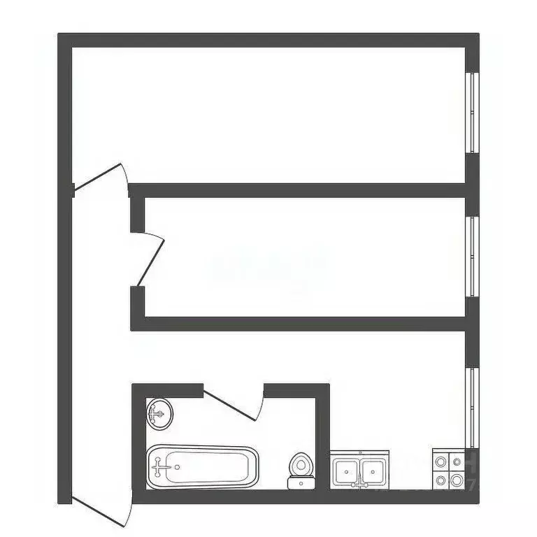 2-к кв. Владимирская область, Ковров Волго-Донская ул., 2/1 (47.0 м) - Фото 2