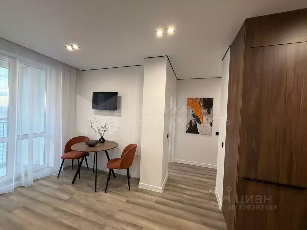 1-к кв. Тюменская область, Тюмень ул. Константина Посьета, 6 (38.0 м) - Фото 1