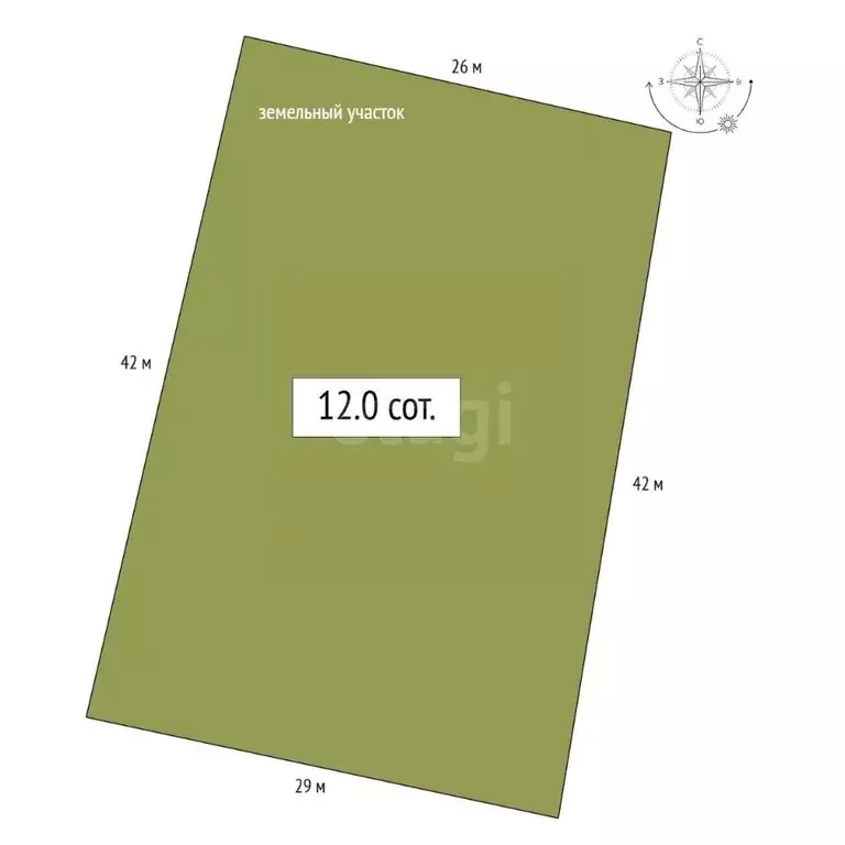 Участок в Алтай, Майминский район, с. Майма ул. Кленовая (12.0 сот.) - Фото 2