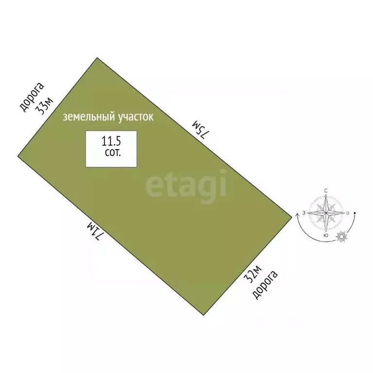 Участок в Ростовская область, Аксайский район, Щепкинское с/пос, ... - Фото 2